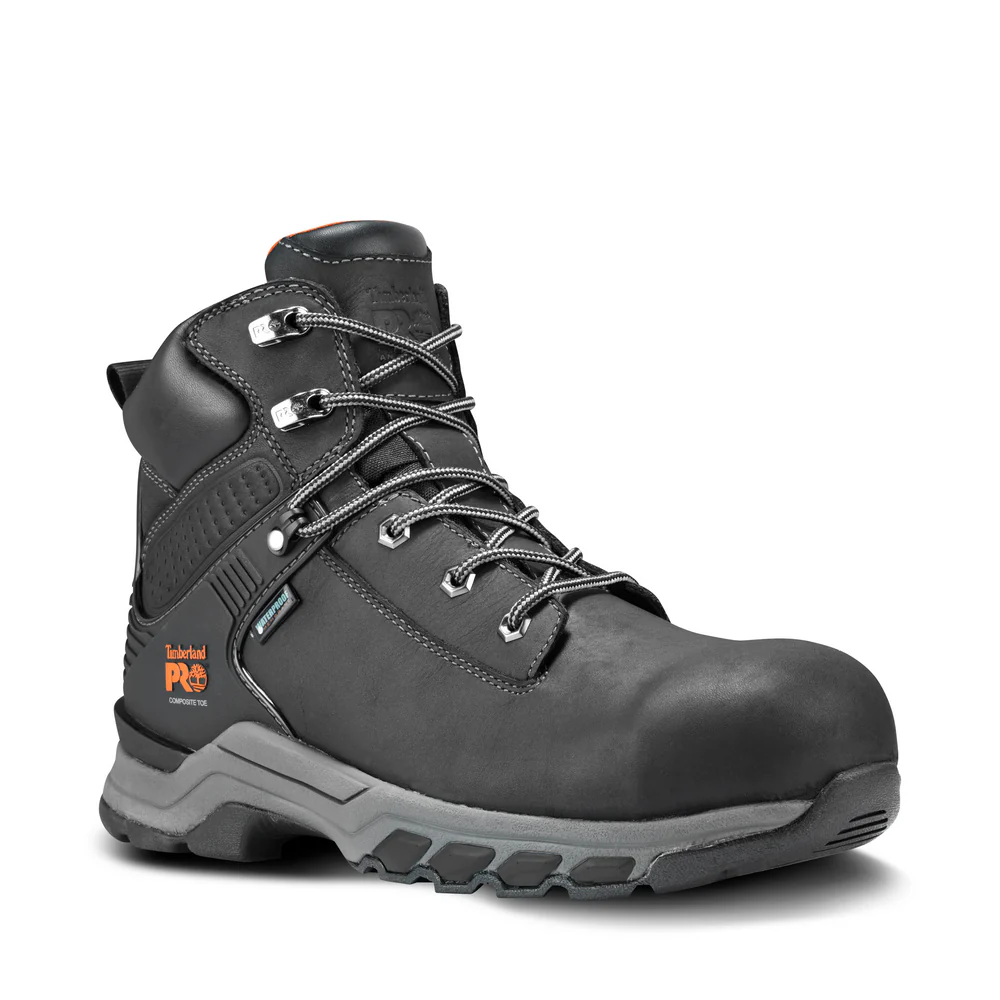 6IN. HYPERCHARGE COMPOSITE TOE WATERPROOF BOOT - 001-Black | Timberland PRO TB0A1RU5