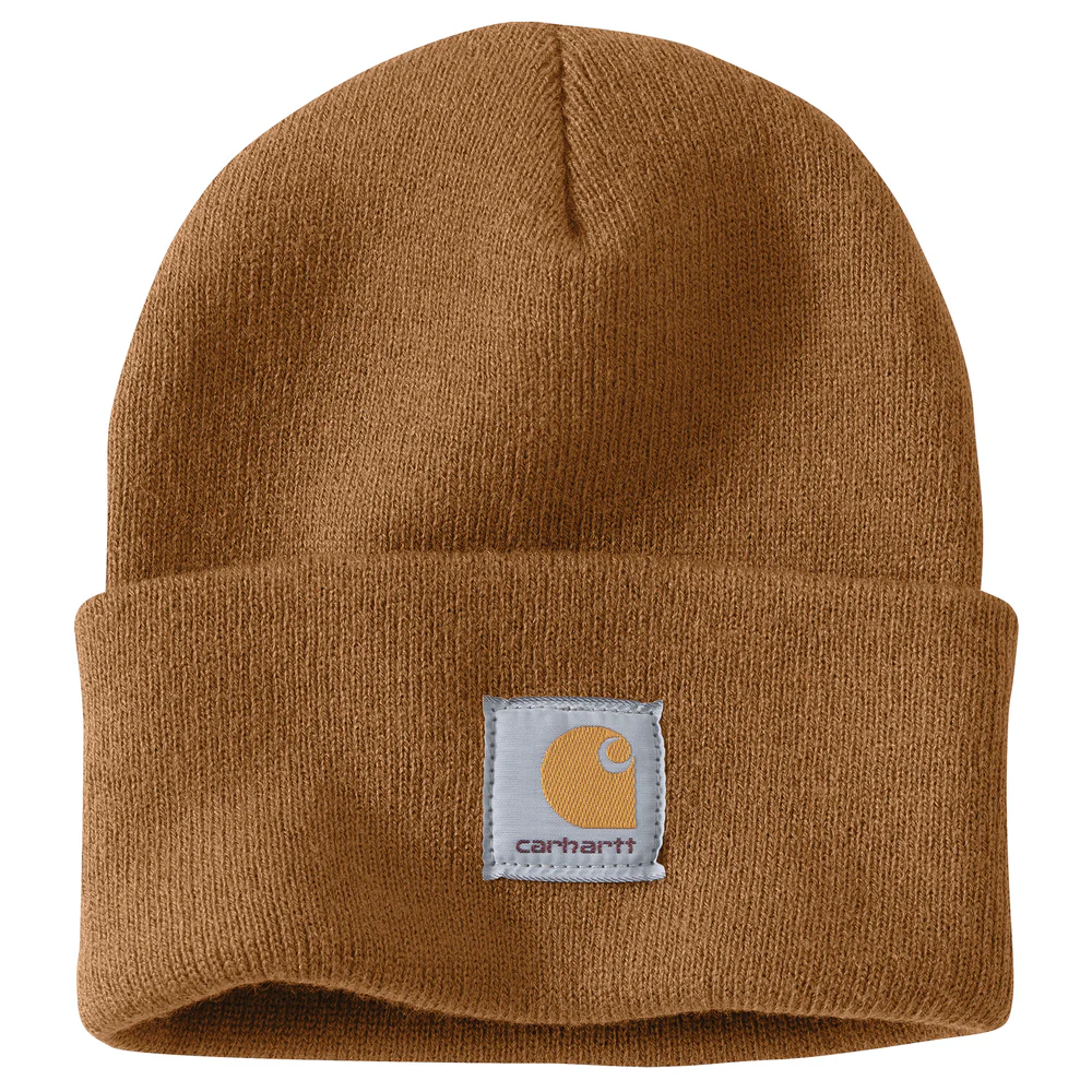 Knit Cuffed Beanie - BRN-Carhartt Brown | Carhartt A18