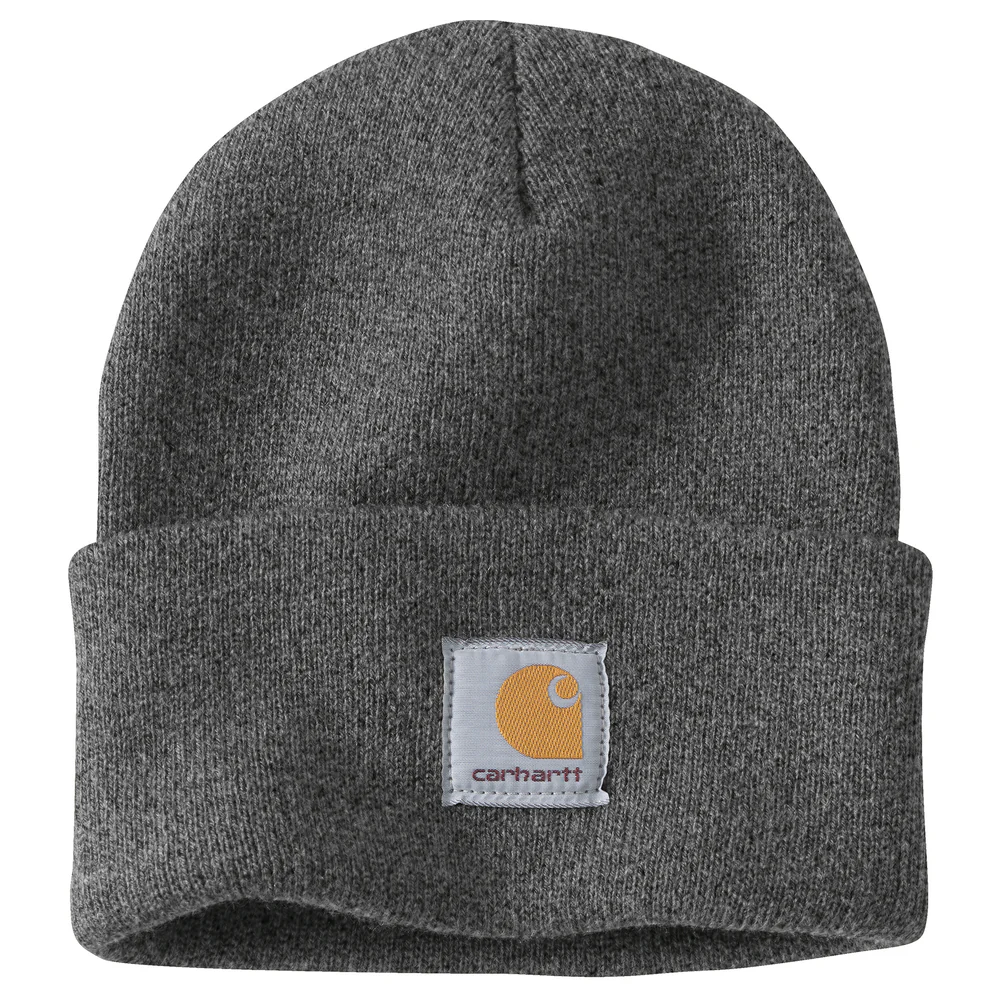 Knit Cuffed Beanie - CLH-Coal Heather | Carhartt A18