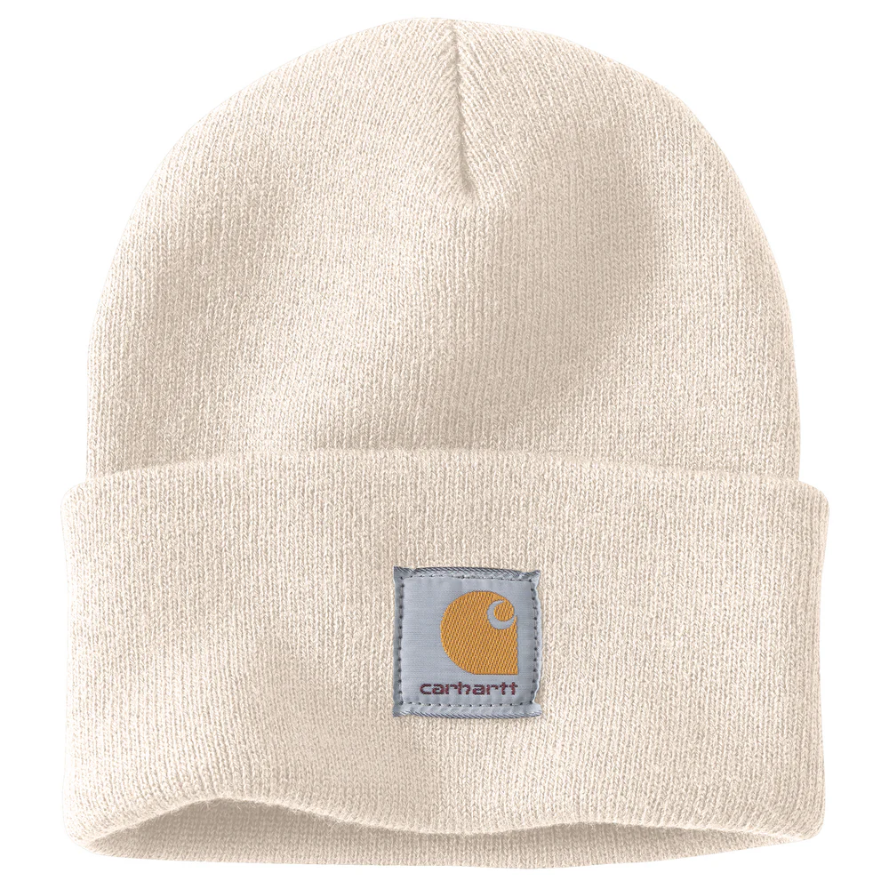 Knit Cuffed Beanie - WWH-Winter White | Carhartt A18