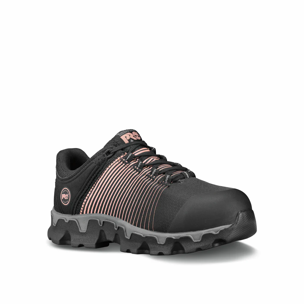 ALLOY TOE POWERTRAIN SPORT SD+ SAFETY SHOE - 001-Black Rose Gold | Timberland PRO TB0A1S66