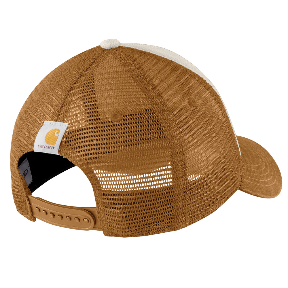 Canvas Mesh-Back 1889 Patch Cap - BRN-Carhartt Brown | Carhartt 106743