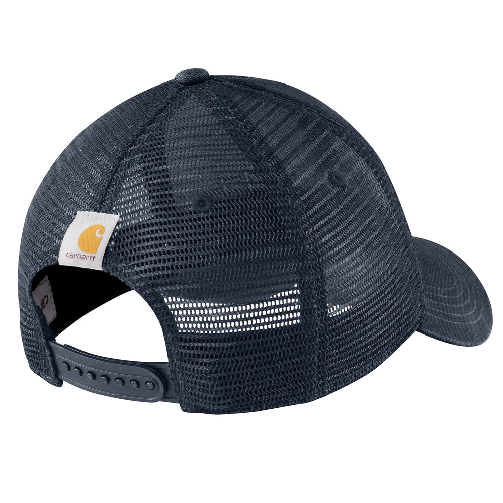 Canvas Mesh-Back 1889 Patch Cap - I26-Navy | Carhartt 106743