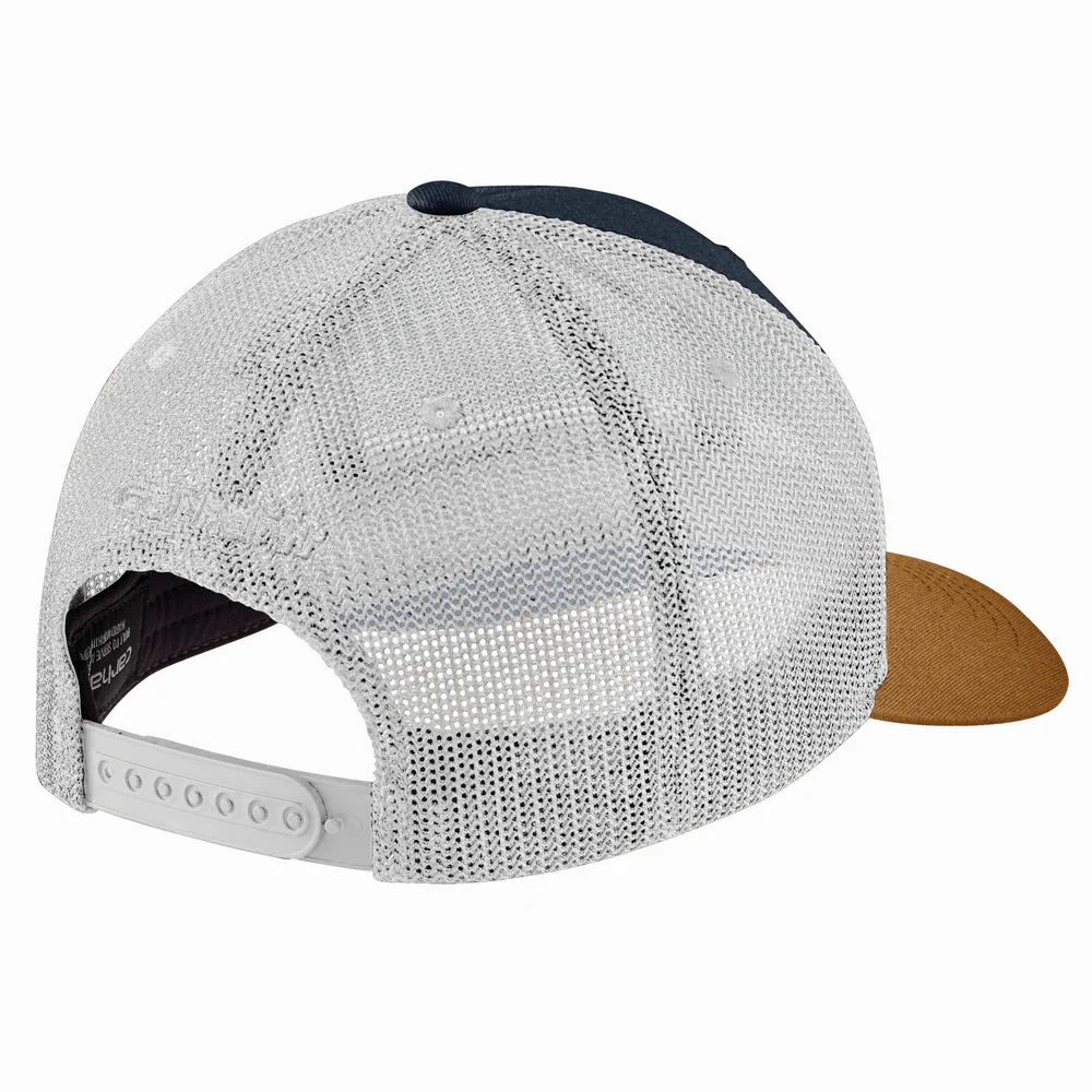 Canvas Mesh-Back C Patch Cap - I26-Navy | Carhartt 106742