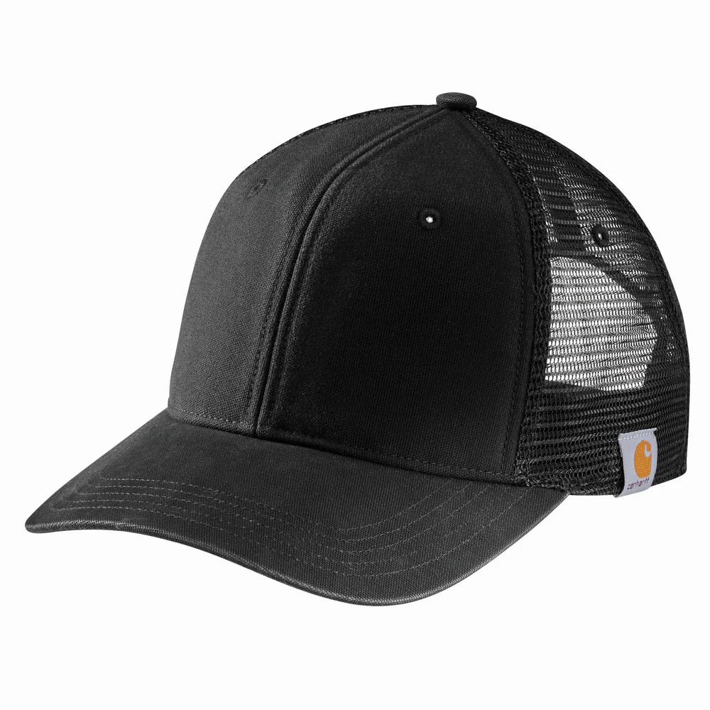 Canvas Mesh Back Cap - BLK-Black | Carhartt 105298 - Image 2