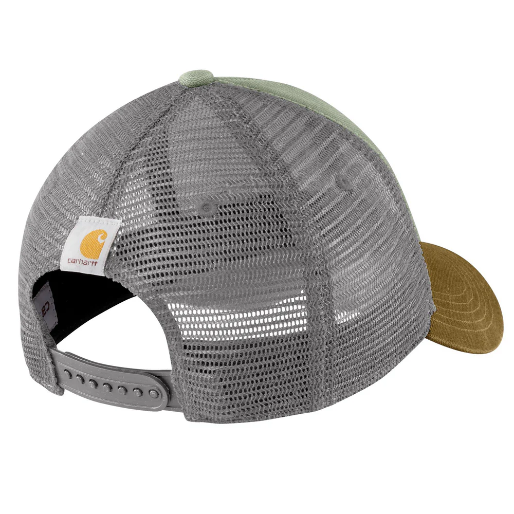 Canvas Mesh-Back Logo Graphic Cap - GI7-Sage | Carhartt 101195 - Image 2