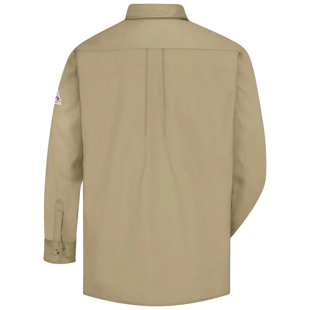 EXCEL FR DRESS SHIRT - KH-Khaki | Bulwark SEG6 - Image 2