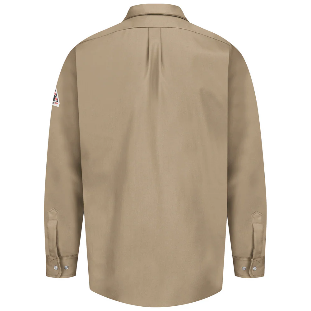 EXCEL FR MIDWEIGHT SNAP-FRONT UNIFORM SHIRT - TN-Tan | Bulwark SES2 - Image 2