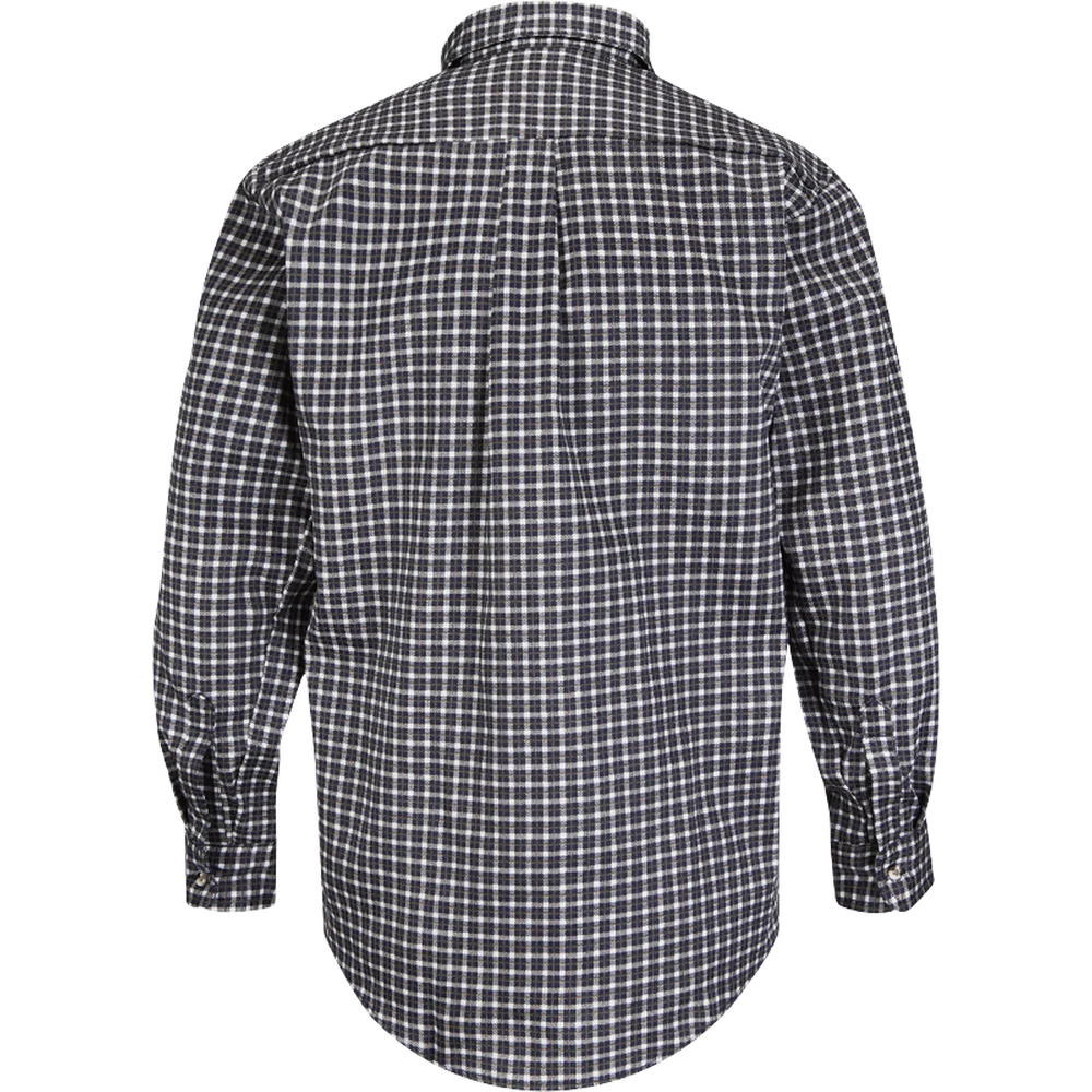 EXCEL FR PLAID DRESS SHIRT - HN-Hunter Navy Plaid | Bulwark SLG8 - Image 2