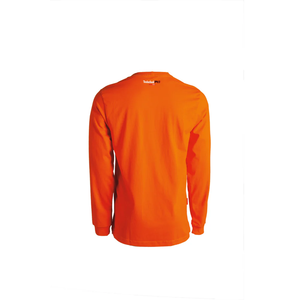 FLAME RESISTANT COTTON CORE POCKET T-SHIRT WITH LOGO - Y86-Blaze Orange | Timberland PRO TB0A23PF - Image 2