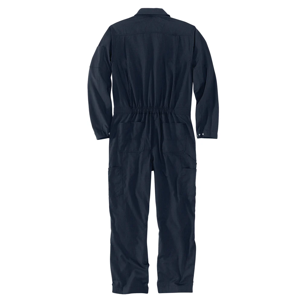 Flame Resistant Force Loose Fit Lightweight Coverall - I26-Navy | Carhartt 105539