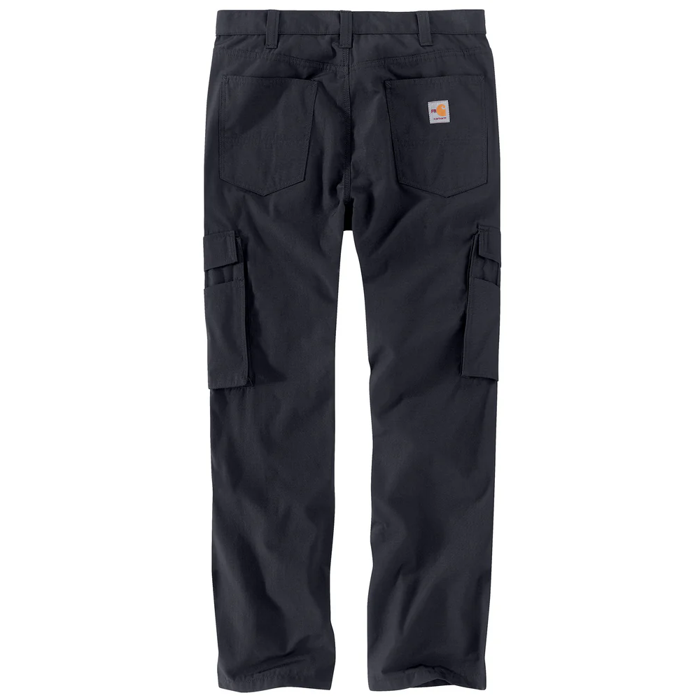 Flame-Resistant Force Relaxed Fit Ripstop Cargo Work Pant - H93-Deep Navy | Carhartt 104786