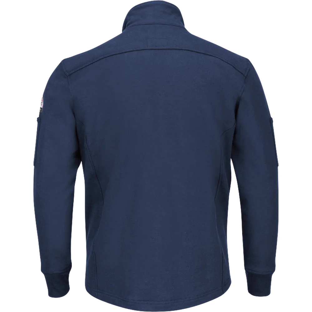 FLEECE FR FULL ZIP JACKET - NV-Navy | Bulwark SEZ2 - Image 2