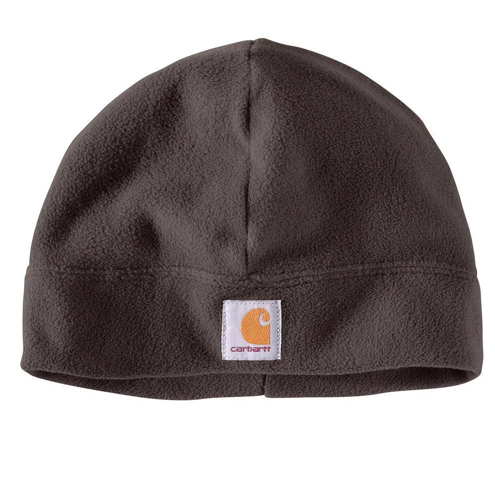 FLEECE HAT - DKB-Dark Brown | Carhartt A207