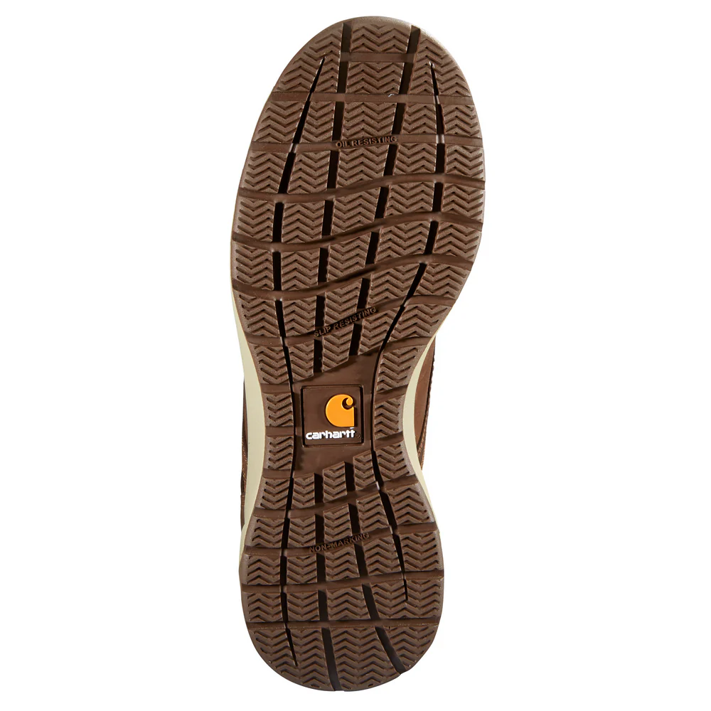 FORCE 5-INCH LIGHTWEIGHT SNEAKER BOOT - BRN-Brown Leather And Tan Duck | Carhartt FA5015-M - Image 6