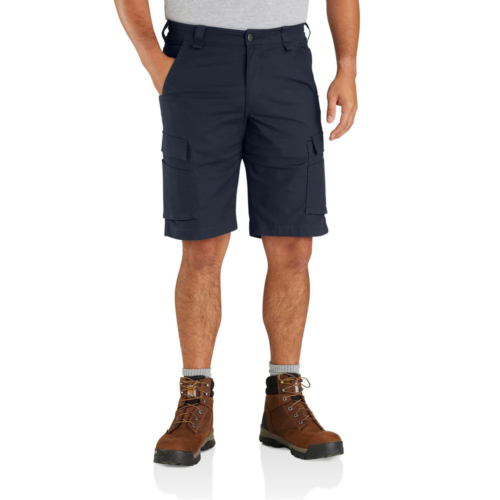 Force Relaxed Fit Ripstop Cargo Work Short - I26-Navy | Carhartt 105297 - Image 3