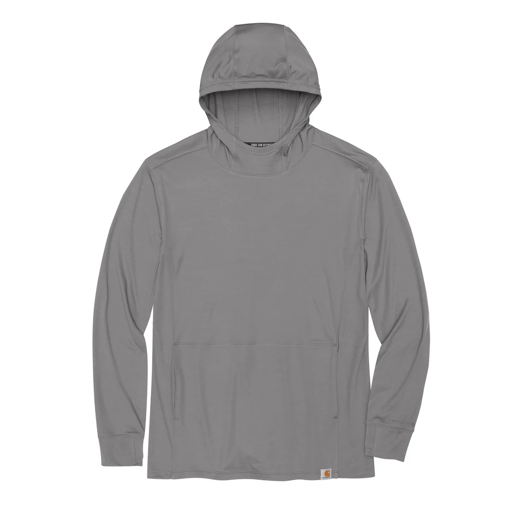 Force Sun Defender Lightweight Long-Sleeve Hooded T-Shirt - APH-Asphalt | Carhartt 106923 - Image 2