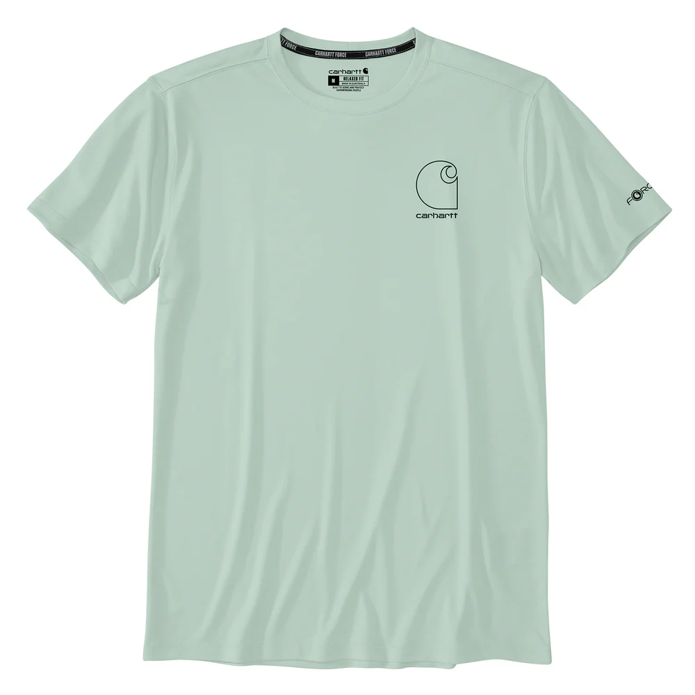 Force Sun Defender Lightweight Short-Sleeve Logo Graphic T-Shirt - GH4-Big Sky | Carhartt 106163 - Image 2