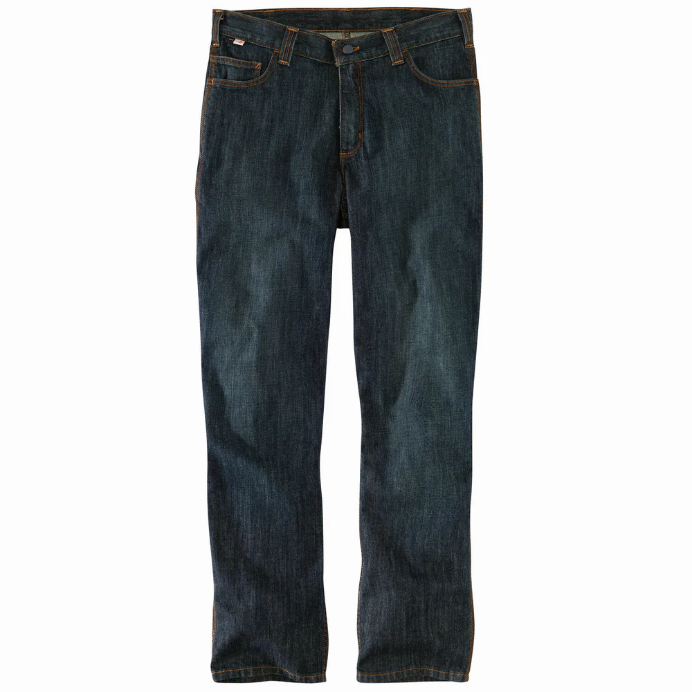 FR FORCE RUGGED FLEX RELAXED FIT DENIM JEAN - I31-Midnight Sand | Carhartt 104790