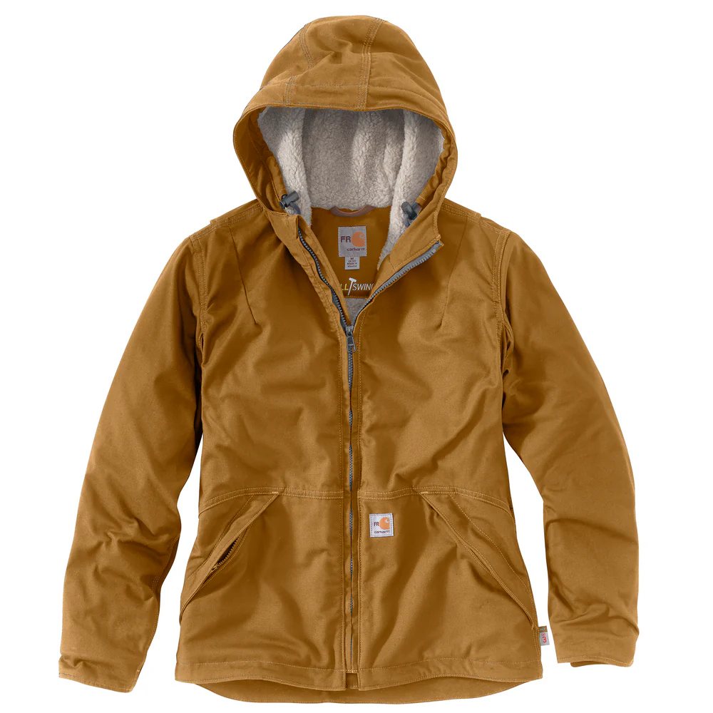 FR FULL SWING QUICK DUCK JACKET - 211-Carhartt Brown | Carhartt 102694