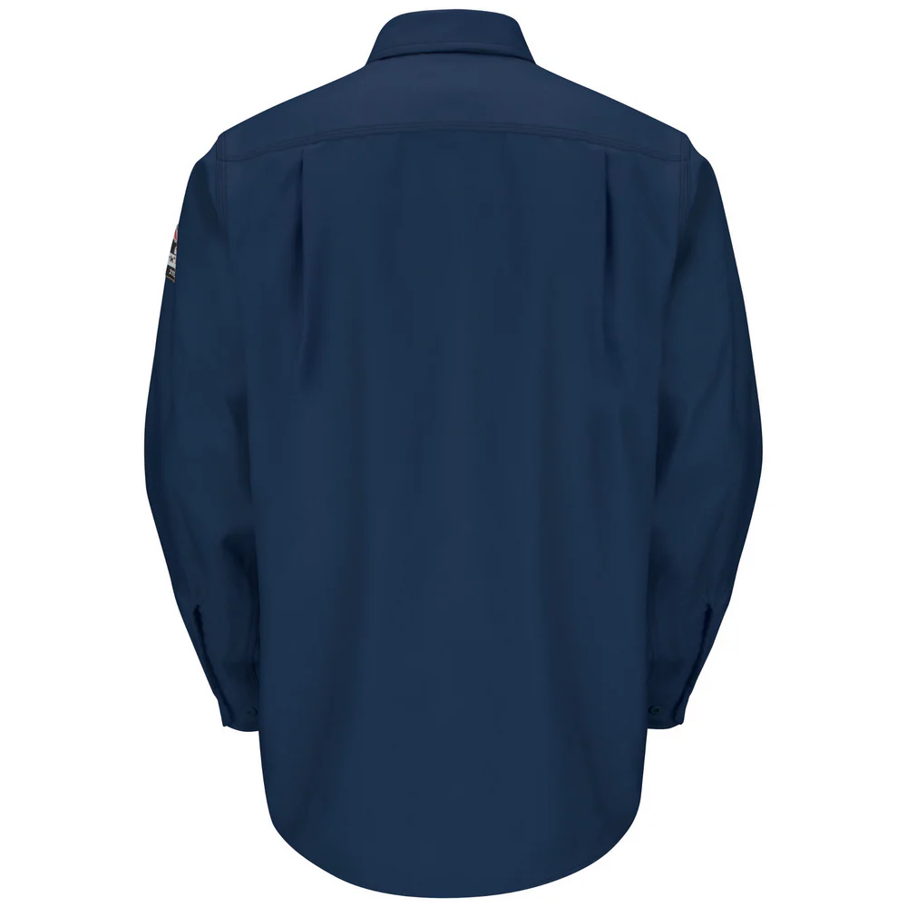 FR IQ SERIES ENDURANCE COLLECTION UNIFORM SHIRT - NV-Navy | Bulwark QS42 - Image 2