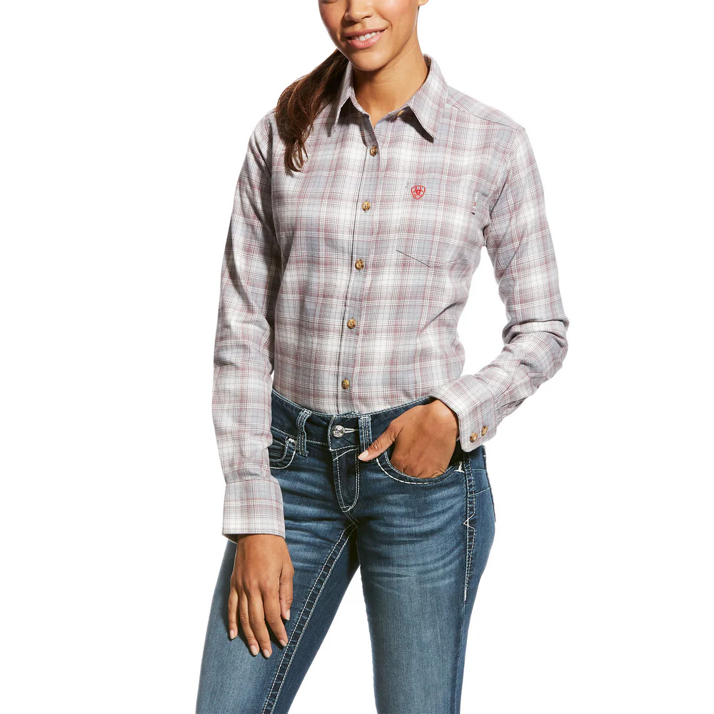 FR JOLENE LONG SLEEVE WORK SHIRT - 981-Multi 1 | Ariat 10023867