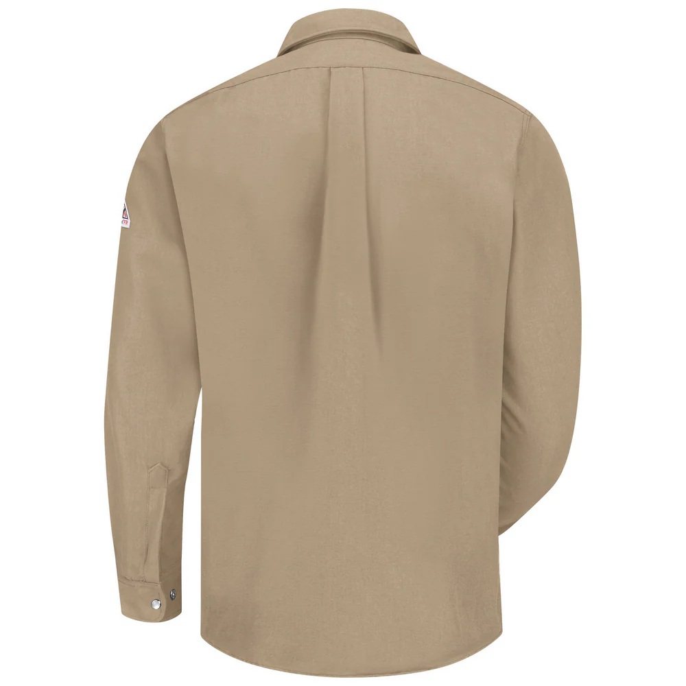 FR LIGHTWEIGHT NOMEX SNAP-FRONT SHIRT - TN-Tan | Bulwark SNS2 - Image 2