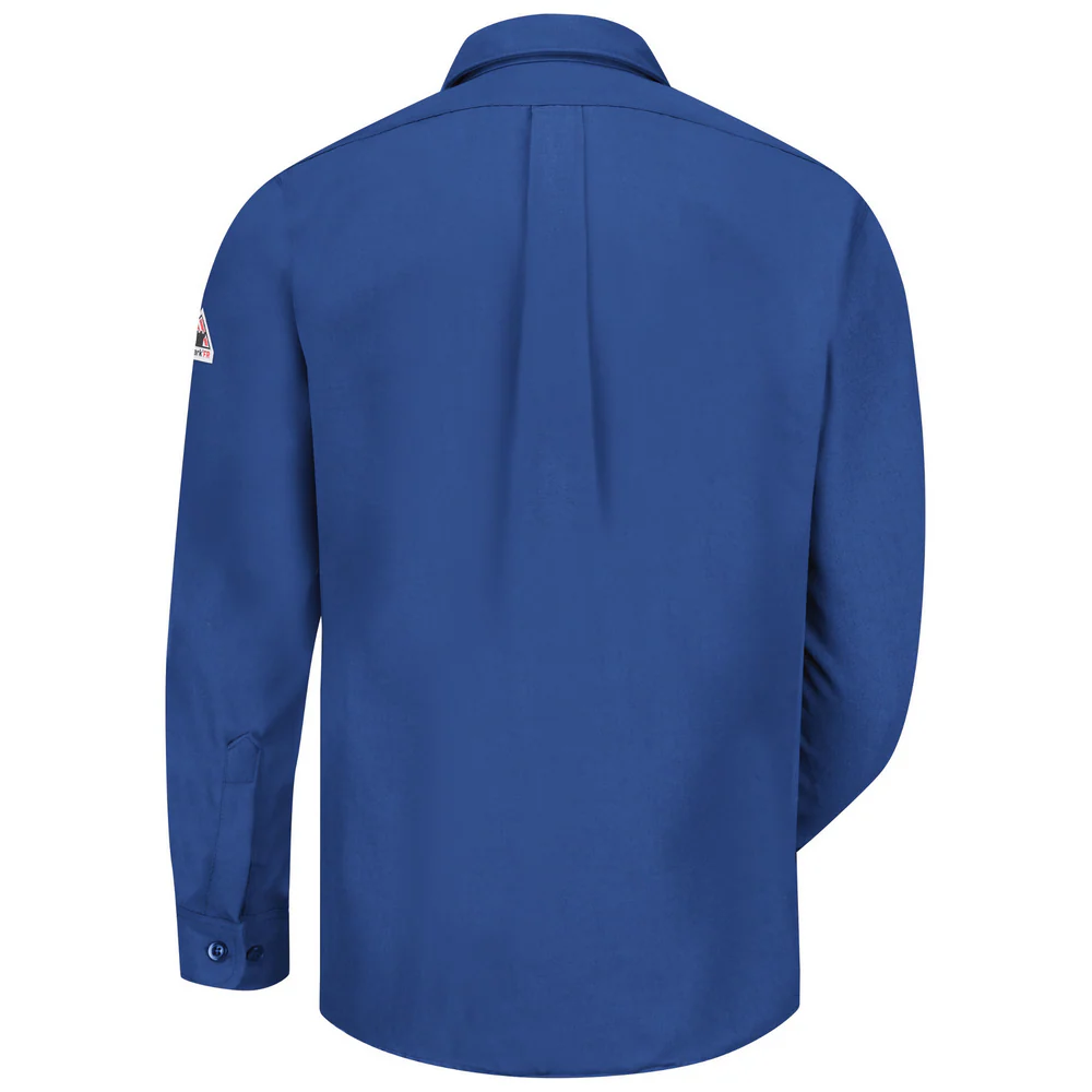 FR NOMEX BUTTON-FRONT UNIFORM SHIRT - RB-Royal Blue | Bulwark SND6 - Image 2