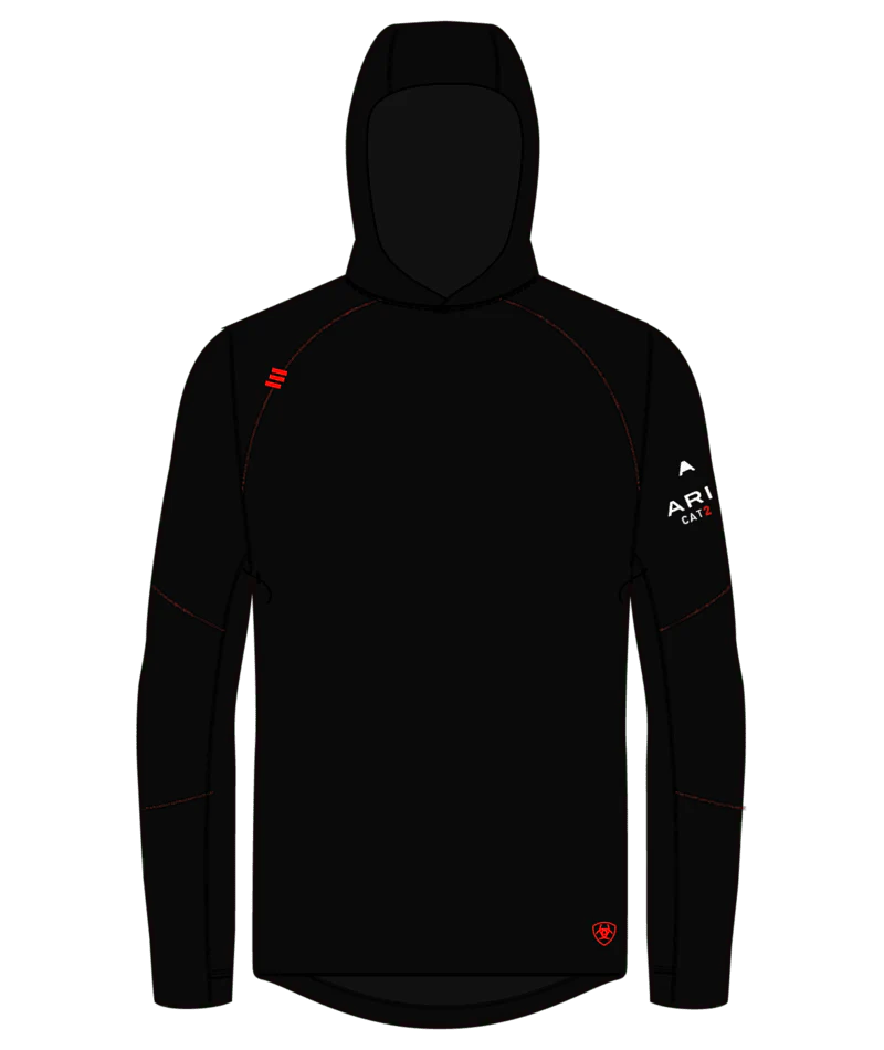 FR Primo Hooded T-Shirt - 001-Black | Ariat 10052110
