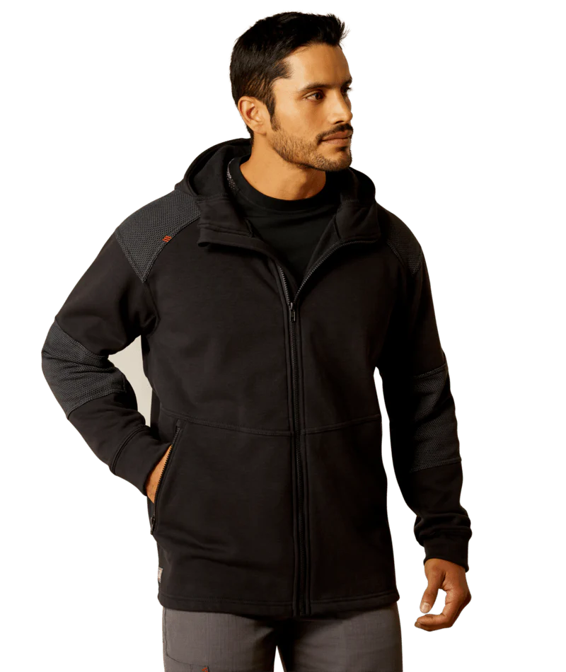 FR Primo Reinforced Jacket - BLK-Black | Ariat 10052102 - Image 2