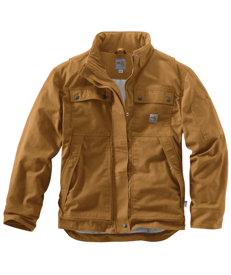 FR QUICK DUCK COAT - BRN-Carhartt Brown | Carhartt 107617