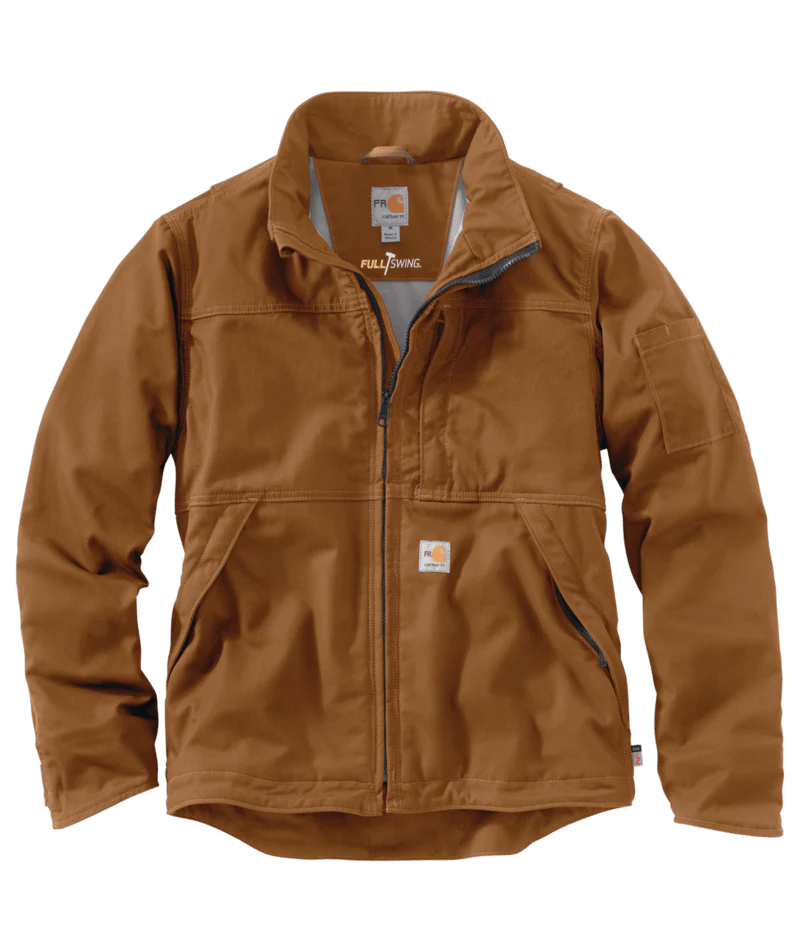 FR QUICK DUCK JACKET - BRN-Carhartt Brown | Carhartt 107618