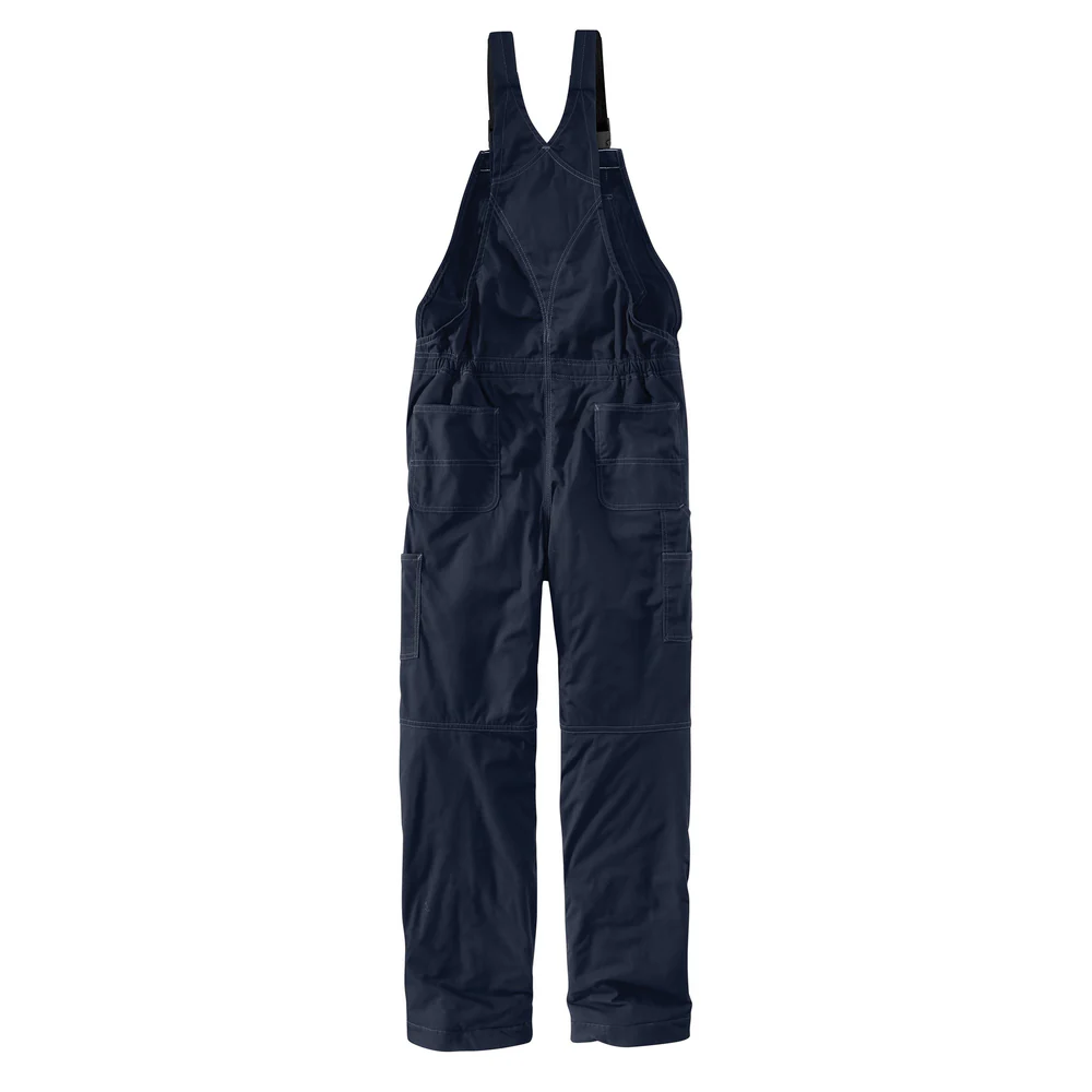 FR QUICK DUCK LINED BIB OVERALL - 410-Dark Navy | Carhartt 102691 - Image 4