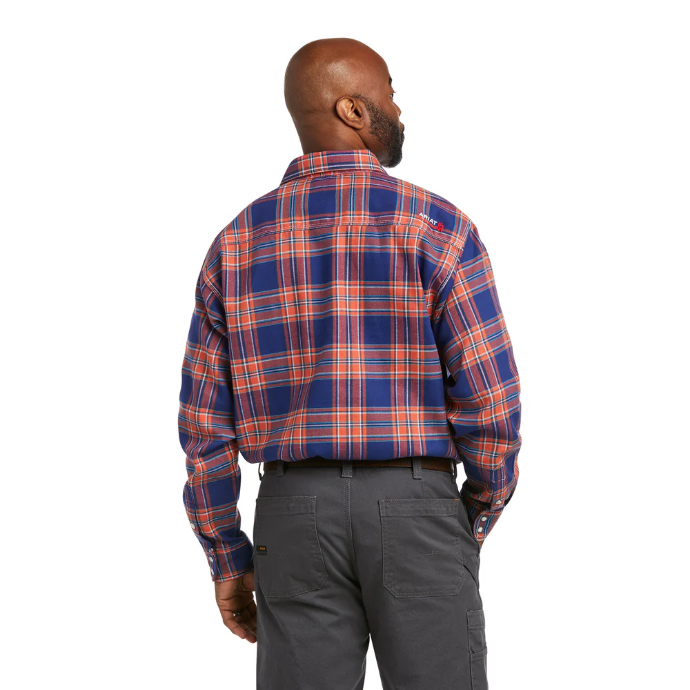 FR SWENSON LONG-SLEEVE WORK SHIRT - 400-Blue | Ariat 10037867 - Image 2