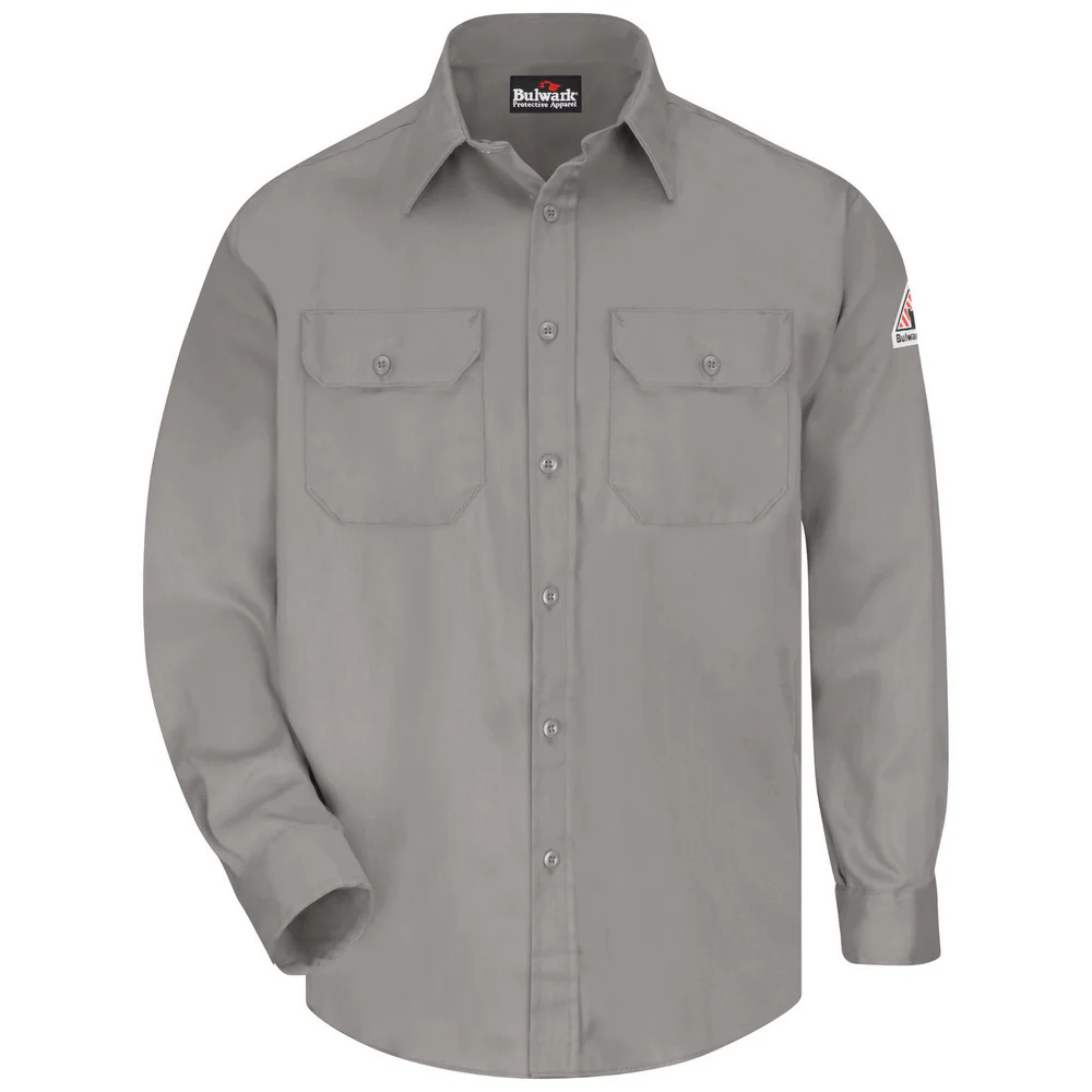 FR UNIFORM SHIRT - GY-Grey | Bulwark SLU8