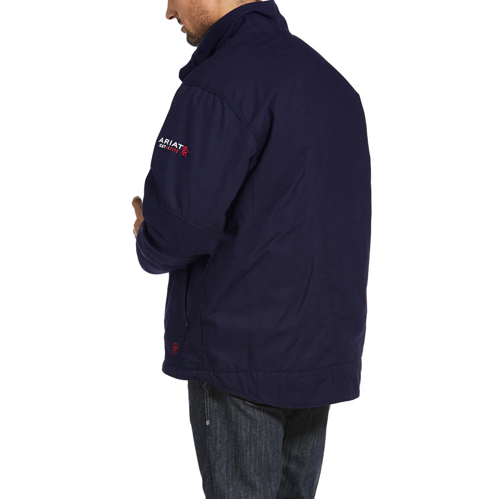 FR WORKHORSE INSULATED JACKET - 410-Navy | Ariat 10032956 - Image 2