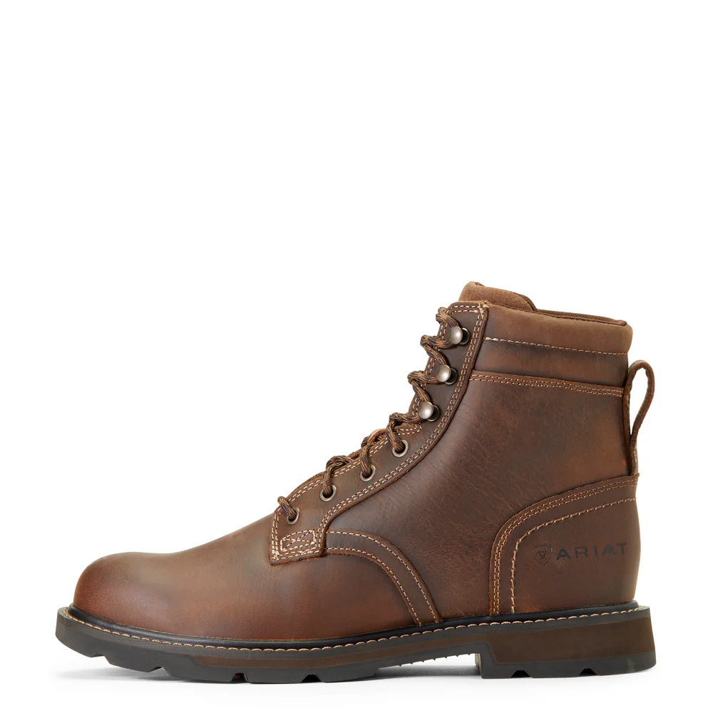 GROUNDBREAKER 6-INCH WORK BOOT - 200-Brown | Ariat 10016256 - Image 2
