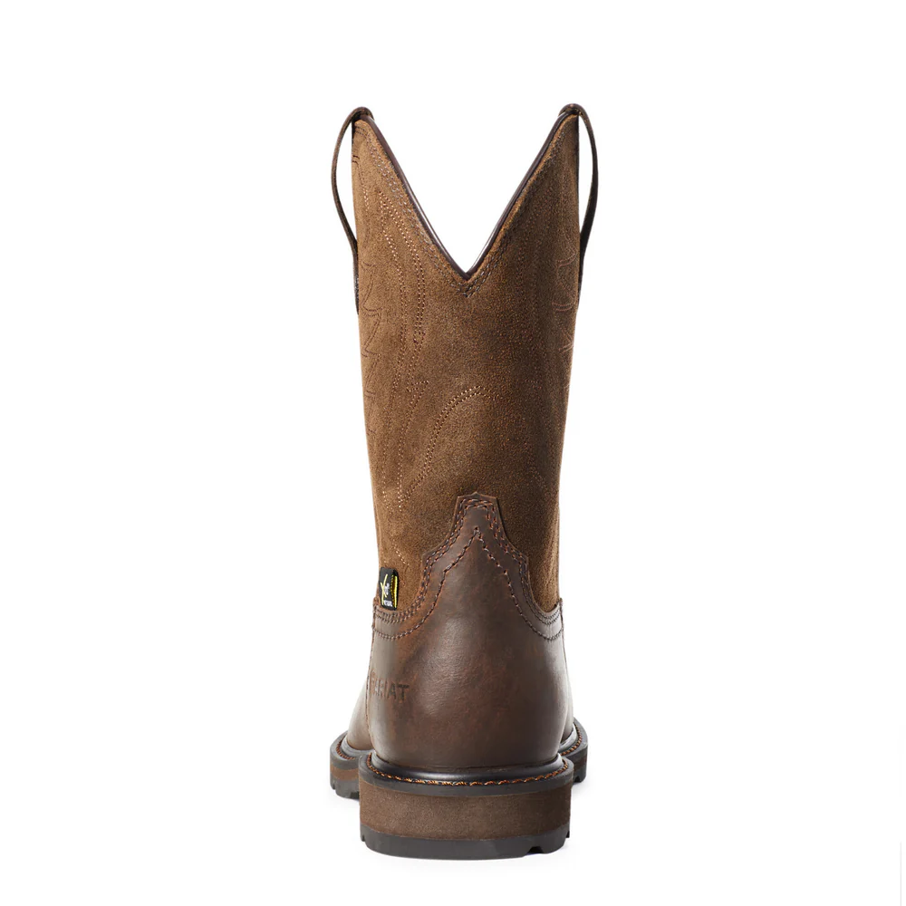 GROUNDBREAKER METGUARD STEEL TOE BOOT - 200-Brown | Ariat 10036107 - Image 3