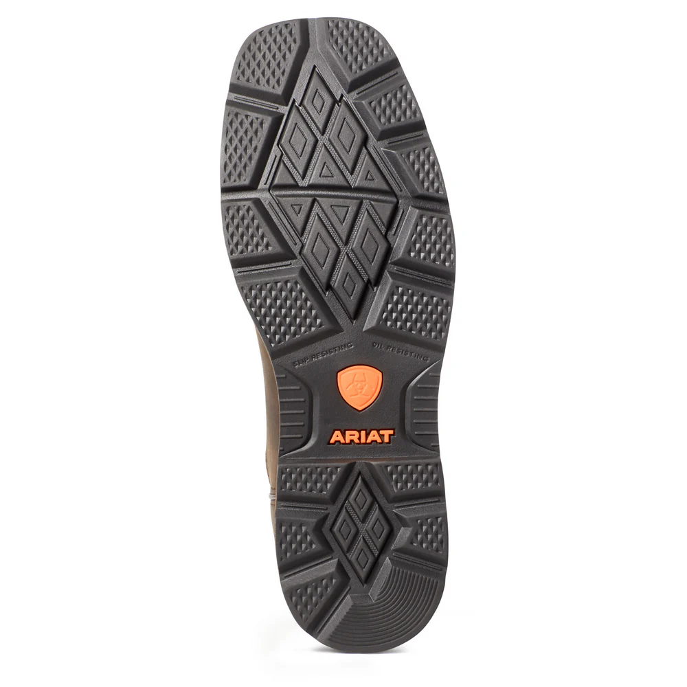 GROUNDWORK H2O WIDE SQUARE STEEL TOE BOOT - 200-Brown | Ariat 10034720 - Image 4