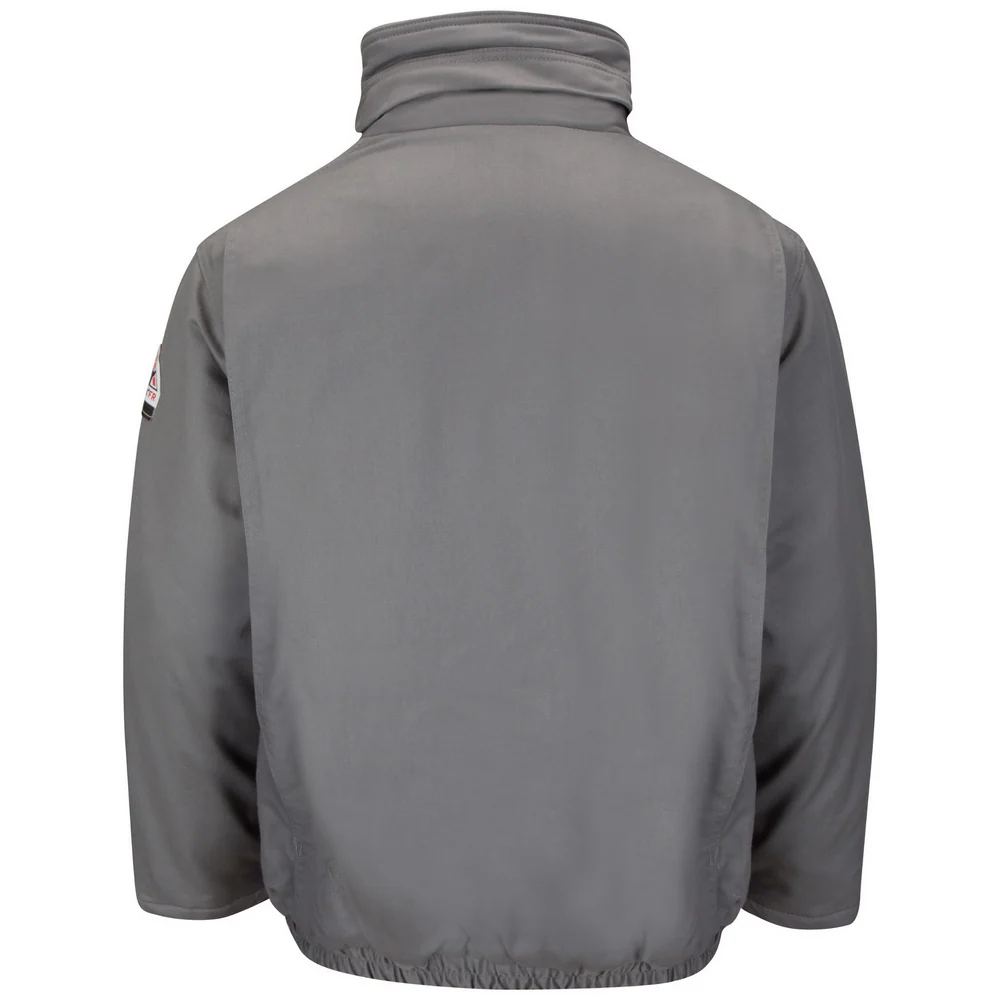 HEAVYWEIGHT FR INSULATED FR BOMBER - GY-Grey | Bulwark JLR8 - Image 2
