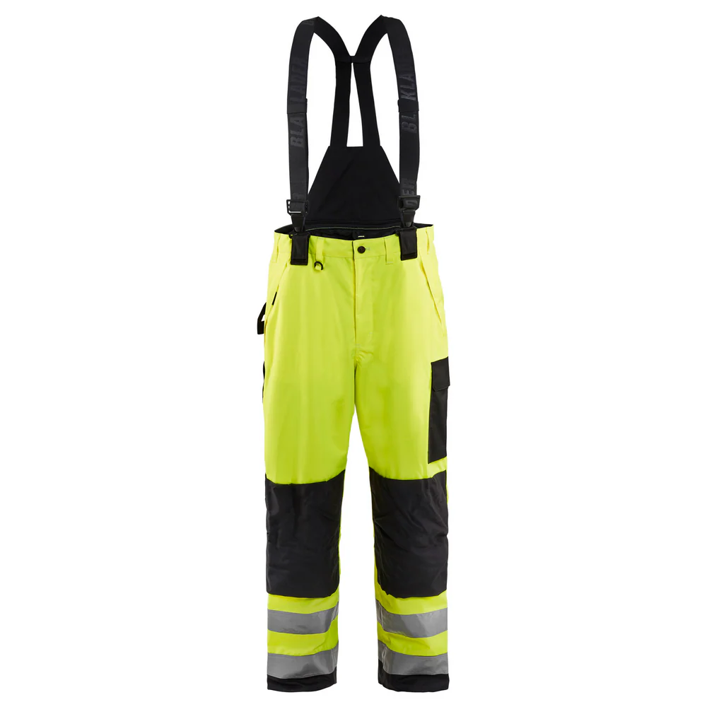 HI-VIS SHELL PANTS - 3399-Yellow Black | Blaklader 16851977