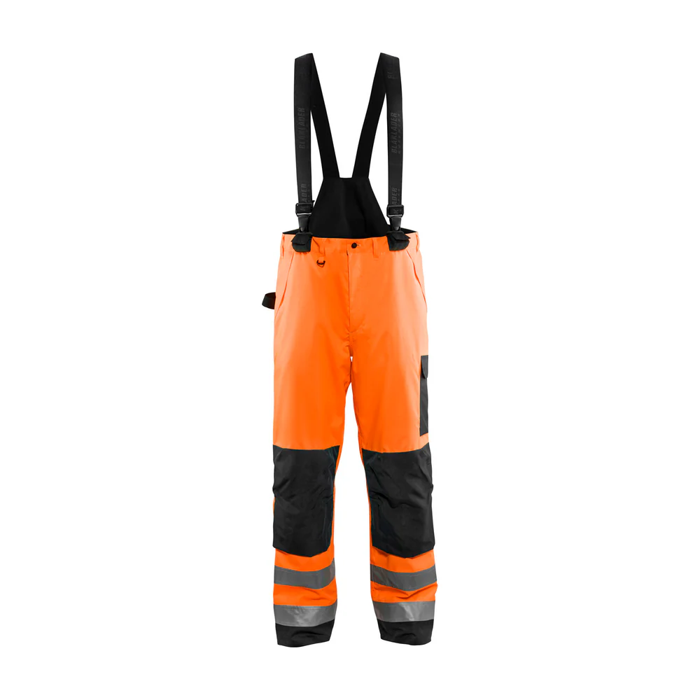 HI-VIS SHELL PANTS - 5399-Orange Black | Blaklader 16851977