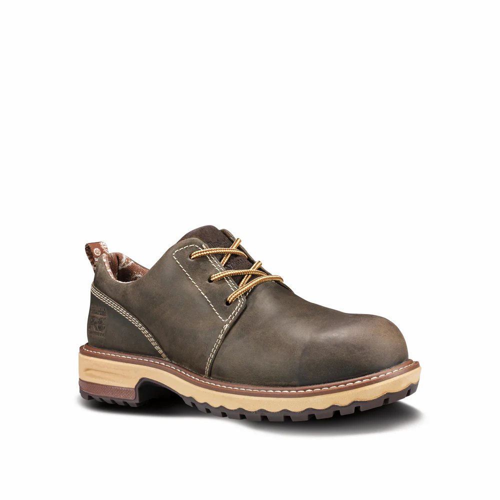 HIGHTOWER COMPOSITE SAFETY TOE OXFORD SHOE - 214-Turkish Coffee | Timberland PRO TB0A1VFU