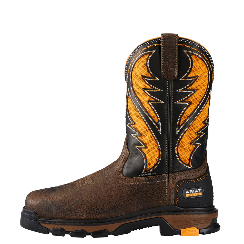 INTREPID VENTTEK COMPOSITE TOE BOOT - 200-Brown | Ariat 10020072 - Image 2