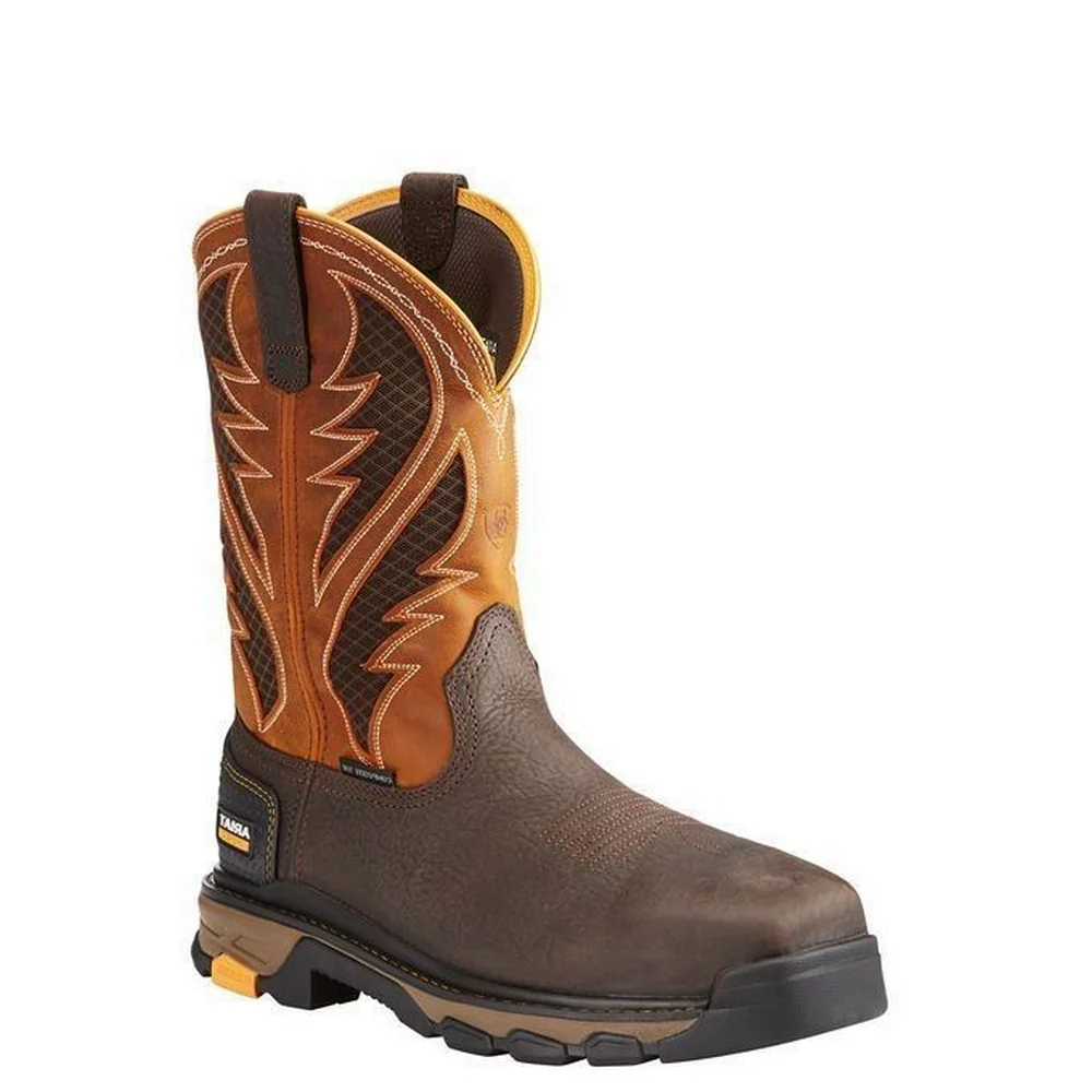 INTREPID VENTTEK COMPOSITE TOE WORK BOOT - 200-Brown | Ariat 10023042