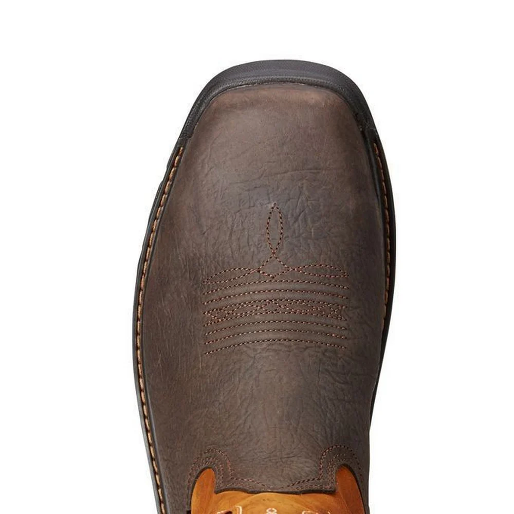 INTREPID VENTTEK COMPOSITE TOE WORK BOOT - 200-Brown | Ariat 10023042 - Image 3
