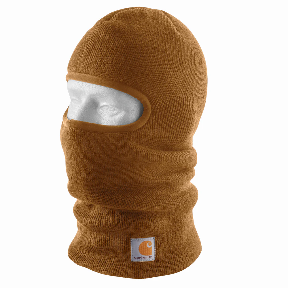 KNIT INSULATED FACE MASK - BRN-Carhartt Brown | Carhartt 104485