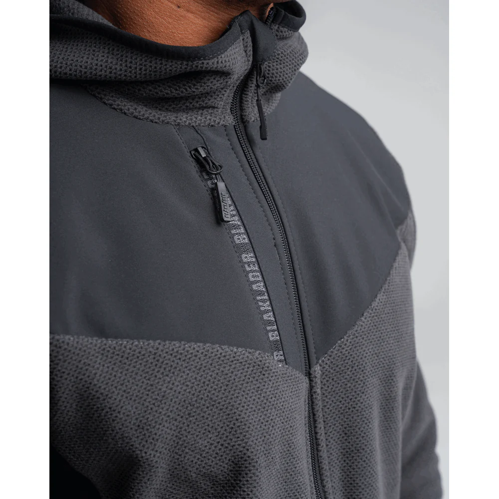 Knitted Fleece Jacket Numb - 8299-Blue/Black | Blaklader 47402536 - Image 7