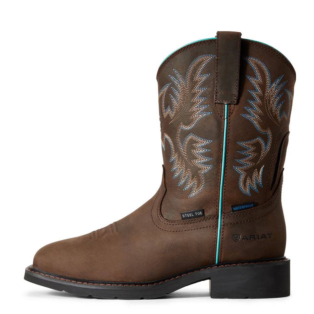 KRISTA H2O STEEL TOE BOOT - 200-Brown | Ariat 10029516 - Image 2