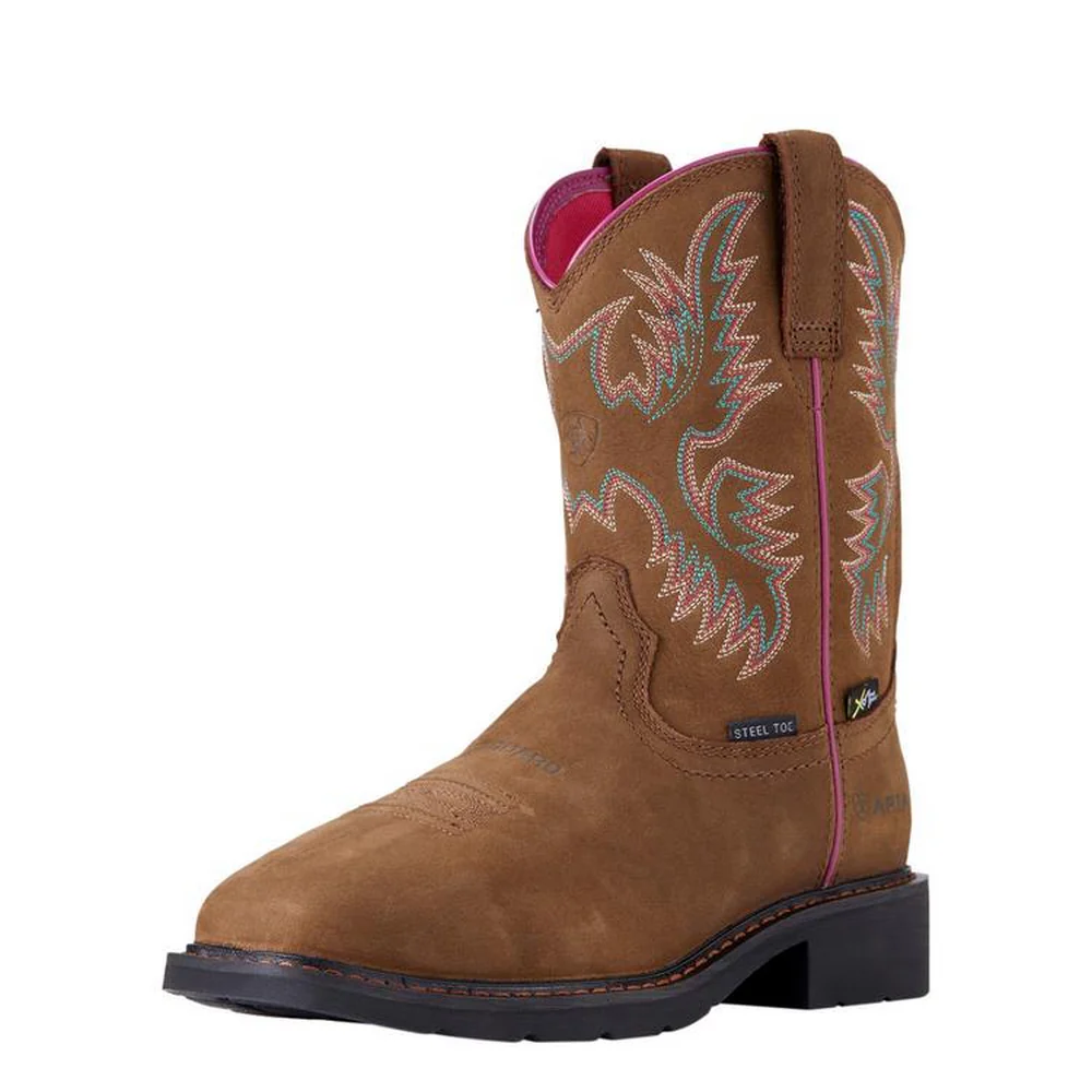 KRISTA MET-GUARD STEEL TOE BOOT - 200-Brown | Ariat 10033994